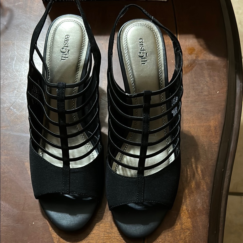 Saks Fifth Avenue Black Stiletto Heels